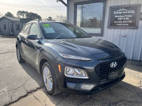 2021 Hyundai Kona for sale at Rutledge Auto Group in Palestine TX