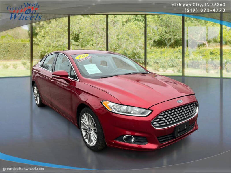 2016 Ford Fusion for sale at GREAT DEALS ON WHEELS in Michigan City IN