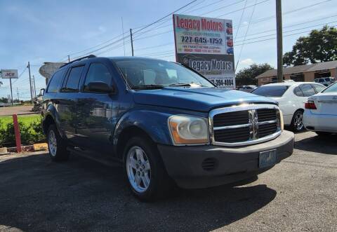 2006 Dodge Durango for sale at LEGACY MOTORS INC in New Port Richey FL