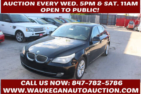 2010 BMW 5 Series for sale at Waukegan Auto Auction in Waukegan IL