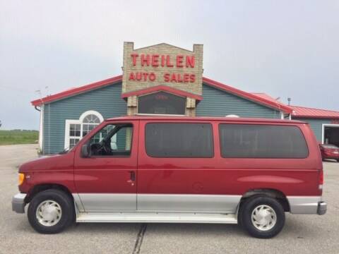 2000 Ford E-150 for sale at THEILEN AUTO SALES in Clear Lake IA