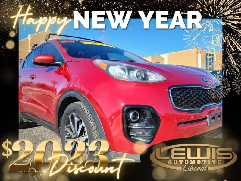 2017 Kia Sportage for sale at Lewis Chevrolet Buick of Liberal in Liberal KS