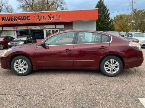 2012 Nissan Altima for sale at RIVERSIDE AUTO SALES in Sioux City IA