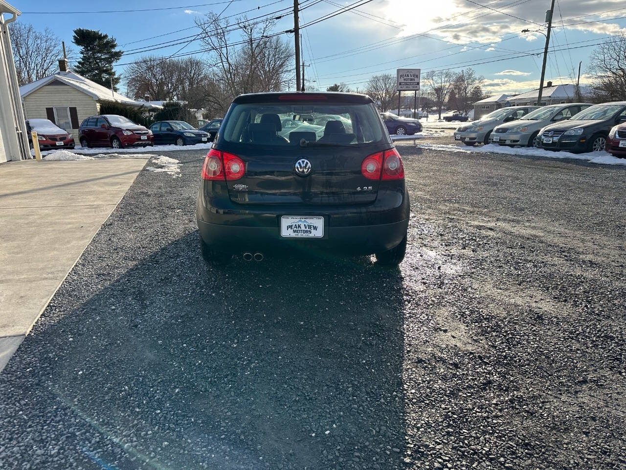 2007 Volkswagen Rabbit for sale at PEAK VIEW MOTORS in Mount Crawford, VA