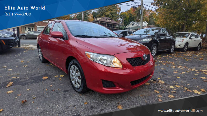 2009 Toyota Corolla for sale at Elite Auto World in East Meadow NY