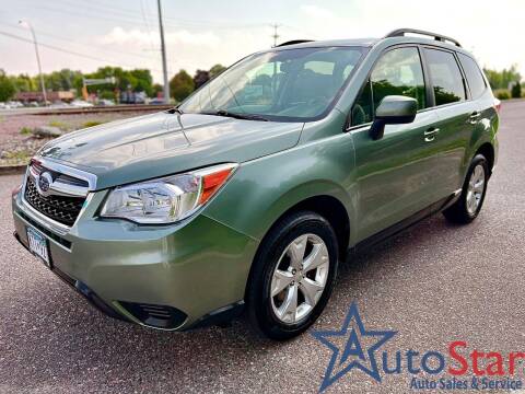 2016 Subaru Forester for sale at Auto Star in Osseo MN