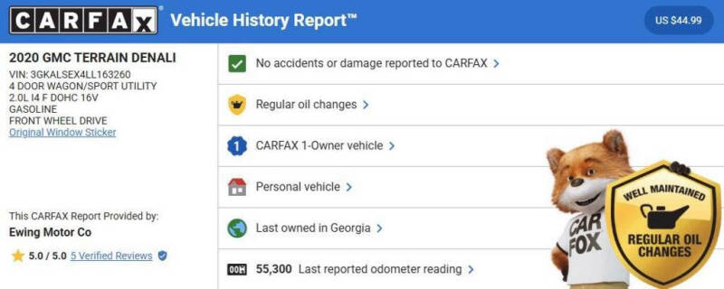 2020 GMC Terrain Denali