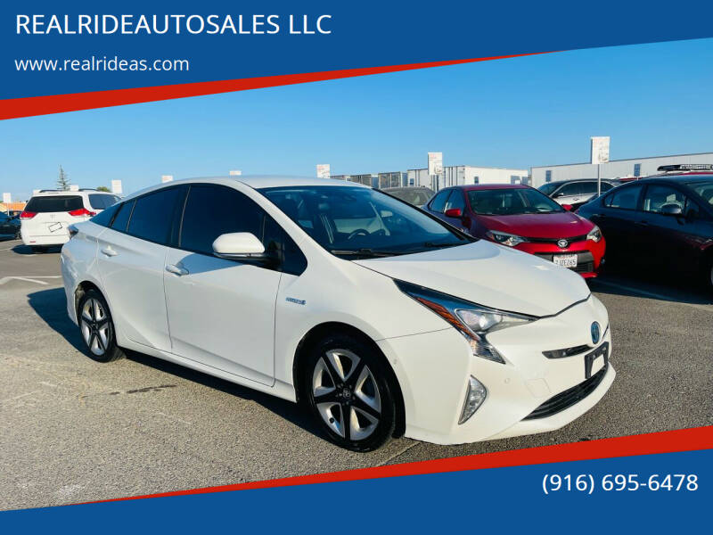 2017 Toyota Prius for sale at REALRIDEAUTOSALES LLC in Sacramento CA