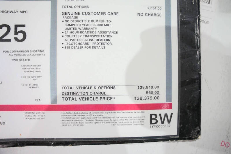 1995 Chevrolet Corvette