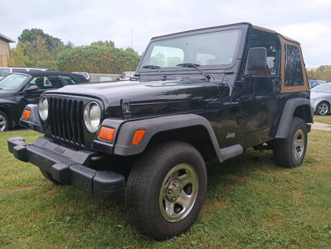 2002 Jeep Wrangler for sale at V Force Auto Sales in Coloma MI