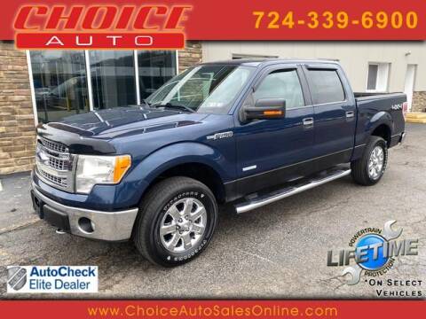 2013 Ford F-150 for sale at CHOICE AUTO SALES in Murrysville PA