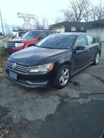 2012 Volkswagen Passat SE