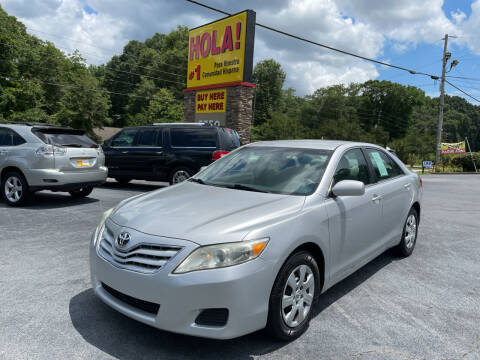 2010 Toyota Camry for sale at NO FULL COVERAGE AUTO SALES LLC in Austell GA