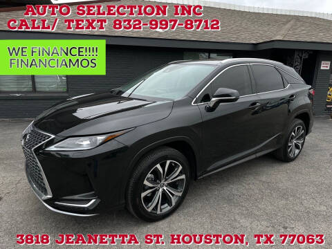 2021 Lexus RX 350 for sale at Auto Selection Inc. in Houston TX