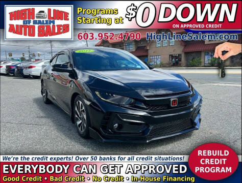 2017 Honda Civic for sale at High Line Auto Sales of Salem in Salem NH