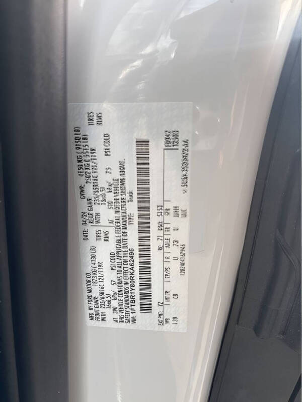 2024 Ford Transit
