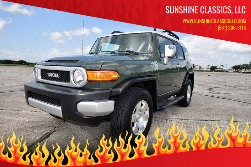 2013 Toyota FJ Cruiser for sale at Sunshine Classics, LLC in Boca Raton FL