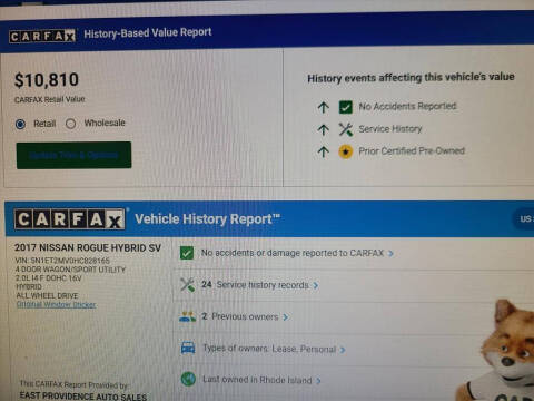 2017 Nissan Rogue Hybrid