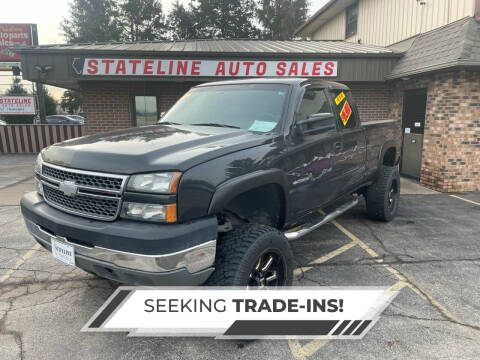 2005 Chevrolet Silverado 2500HD for sale at Stateline Auto Sales in South Beloit IL