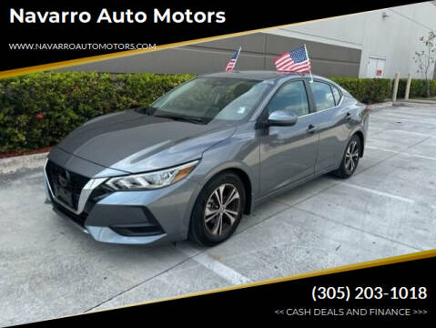 2022 Nissan Sentra for sale at Navarro Auto Motors in Hialeah FL