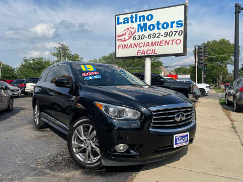 2013 Infiniti JX35 for sale at Latino Motors in Aurora IL