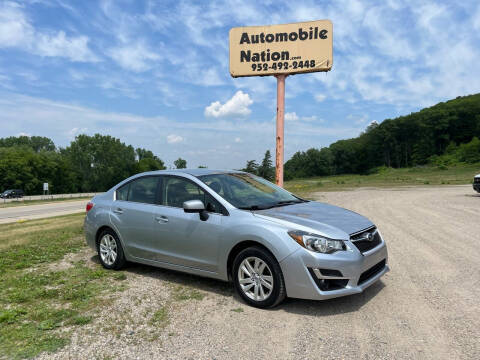 2016 Subaru Impreza for sale at Automobile Nation in Jordan MN