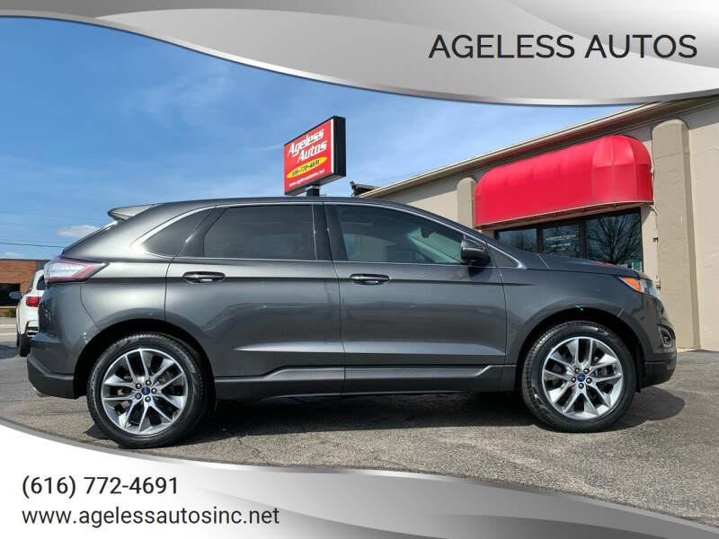 2018 Ford Edge for sale at Ageless Autos in Zeeland MI