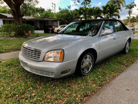 2003 Cadillac DeVille for sale at Team Auto US in Hollywood FL