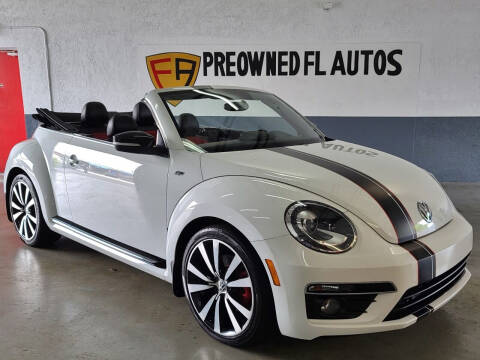 2014 Volkswagen Beetle Convertible for sale at Preowned FL Autos in Pompano Beach FL