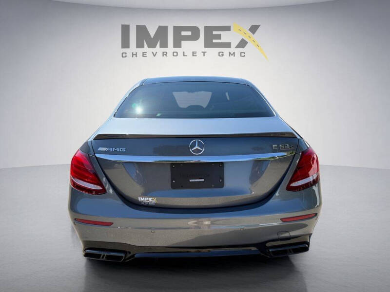 2018 Mercedes-Benz E-Class AMG E 63 S