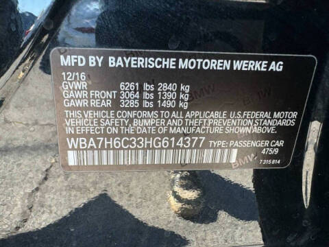 2017 BMW 7 Series M760i xDrive