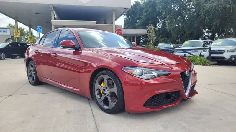2018 Alfa Romeo Giulia for sale at Dunn-Rite Auto Group in Longwood FL