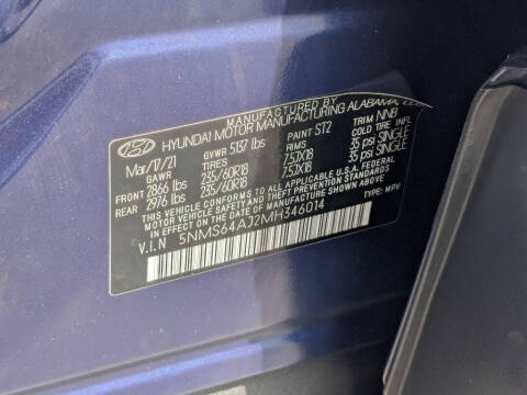 2021 Hyundai Santa Fe SEL