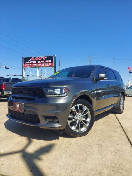 2019 Dodge Durango for sale at AMT AUTO SALES LLC in Houston TX