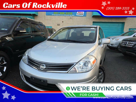 2011 Nissan Versa for sale at Cars Of Rockville in Rockville MD