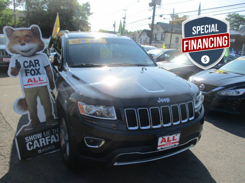 2016 Jeep Grand Cherokee for sale at ALL Luxury Cars in New Brunswick NJ