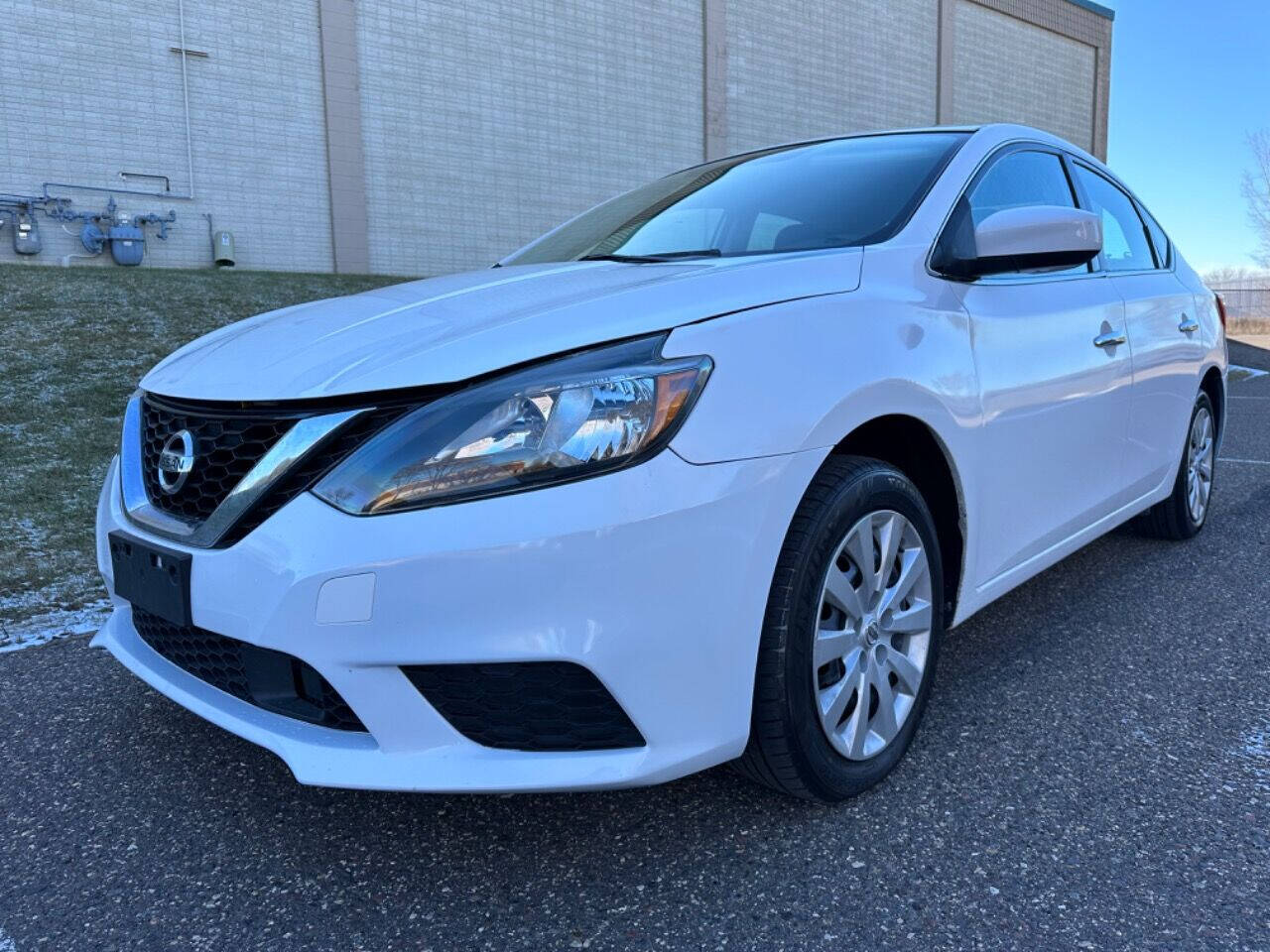 2019 Nissan Sentra for sale at JUST AUTOS in MINNEAPOLIS, MN