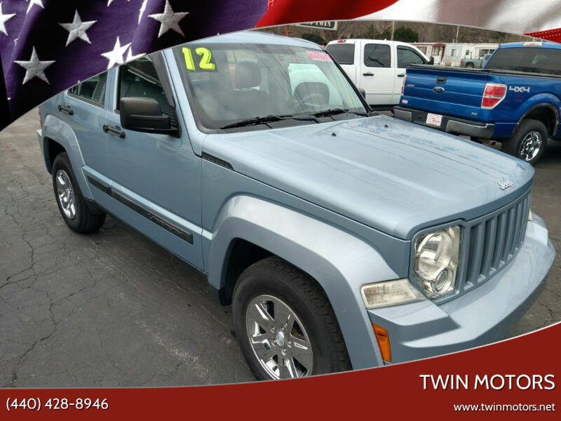 2012 Jeep Liberty for sale at TWIN MOTORS in Madison OH