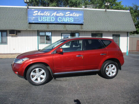 2007 Nissan Murano for sale at SHULTS AUTO SALES INC. in Crystal Lake IL