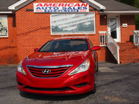 2011 Hyundai Sonata for sale at AMERICAN AUTO SALES LLC in Austell GA