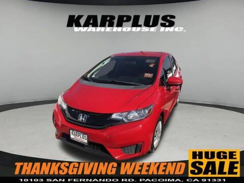 2015 Honda Fit for sale at Karplus Warehouse in Pacoima CA