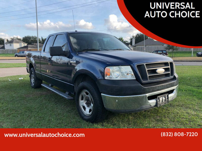 2007 Ford F-150 for sale at UNIVERSAL AUTO CHOICE in Houston TX