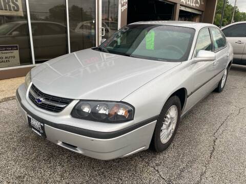 2001 Chevrolet Impala for sale at Arko Auto Sales in Eastlake OH