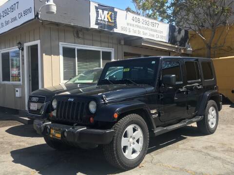 2007 Jeep Wrangler Unlimited for sale at MK Auto Wholesale in San Jose CA