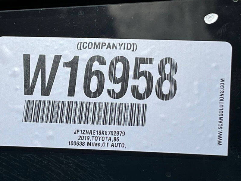 2019 Toyota 86 GT
