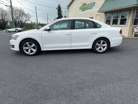2013 Volkswagen Passat for sale at Countryside Auto Sales in Fredericksburg PA