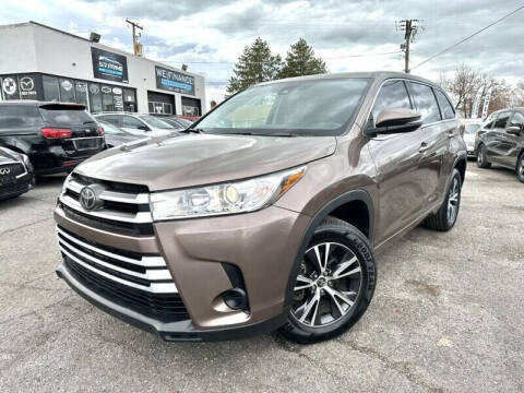 2018 Toyota Highlander for sale at SR Prime Auto LLC in Orem UT