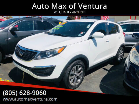 2014 Kia Sportage for sale at Auto Max of Ventura in Ventura CA
