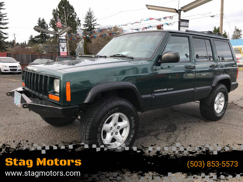 2001 Jeep Cherokee for sale at Stag Motors in Portland OR