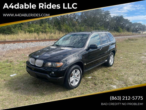 2006 BMW X5 for sale at A4dable Rides LLC in Haines City FL